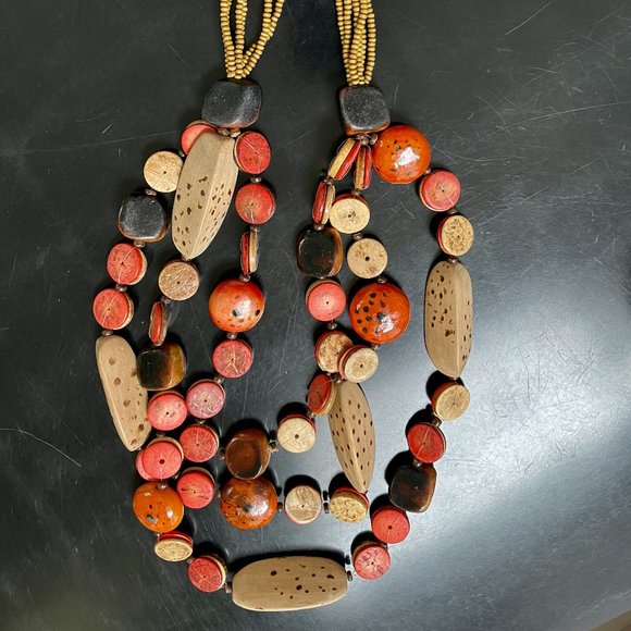 Island Three Tier Necklace - Picture 1 of 5